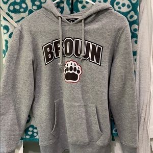 Brown hoodie